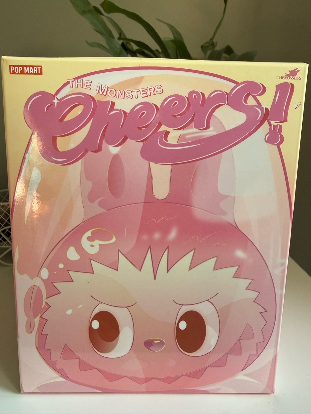 POP MART LABUBU THE MONSTERS Cheers! Double Walled Glass Blind Box NWT